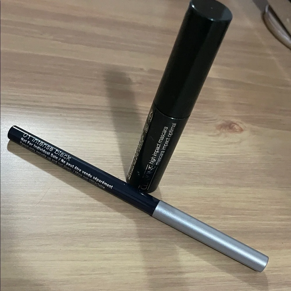 Clinique Intense Black Eyeliner and High Impact Mascara Set